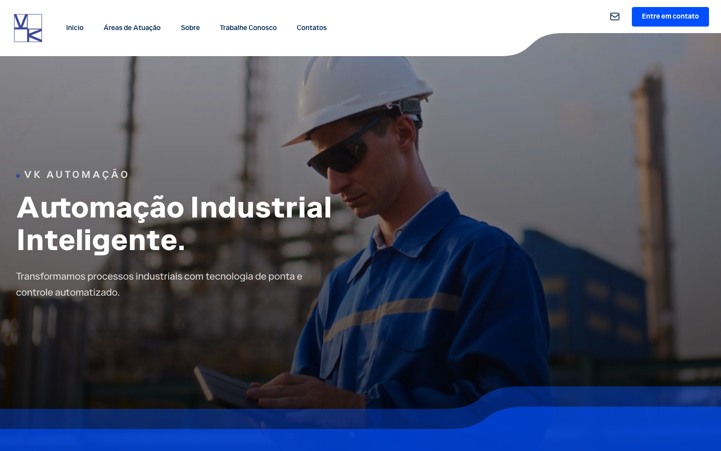 Thumbnail do site VK Automação